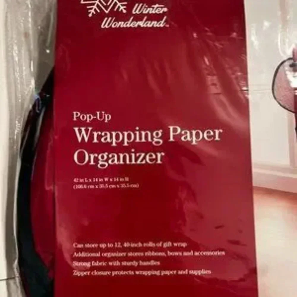 Wrapping Paper Organizers -‎ Pop-Up - by Winter Wonderland (New) (Set of TWO)
